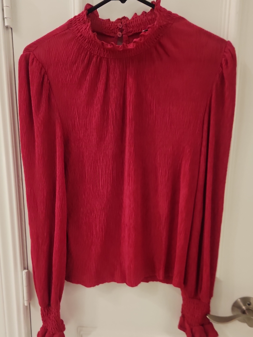 Magenta Pink Blouse Fron Mango